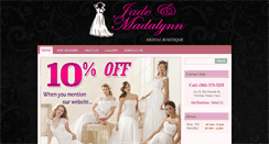 Desktop Screenshot of jademadalynn.com